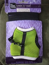All Living Things, Walk'n'Vest, Sm.Animal Harness  Leash Ferret, Rat, Guinea 