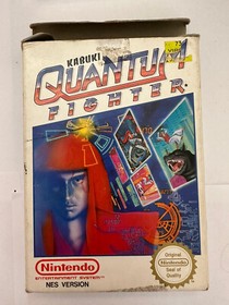 Kabuki Quantum Fighter Nintendo NES Boxed No Maunal