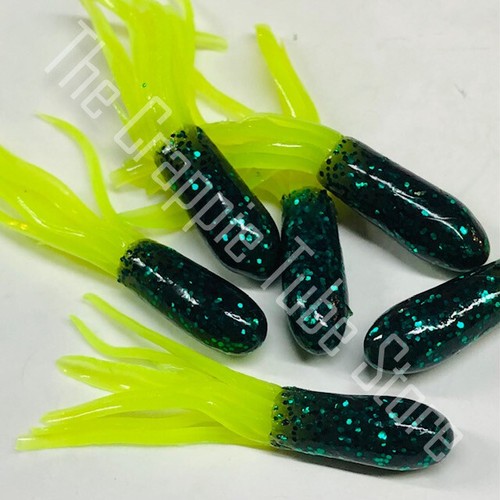 10 Pro Series Crappie Tube Jigs - Select Your Color  - Picture 9 of 13