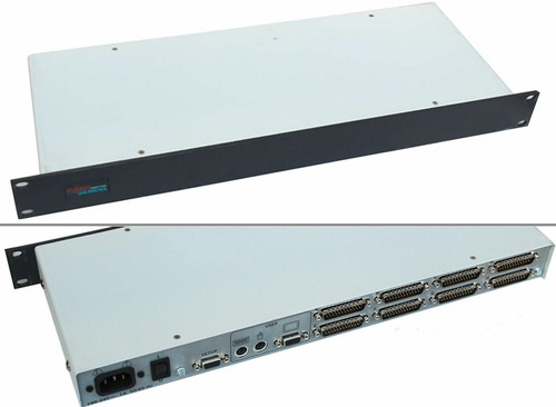 19 " 18 7/8in 8-FACH KVM Switch FSC For Monitor KB Mouse 8 Server Incl 2x Cables - 第 1/1 張圖片