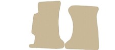 Vorne Fußmatten Velour Beige für Honda Accord V 1993-1998 14xRand
