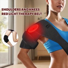 Infrared Red Light Therapy Wrap Pad Belt for Shoulders o Knees Joint Pain Relief