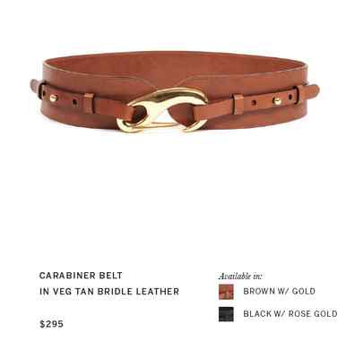 New! Monika Chiang Designer Suede Statement Belt Monika Chiang Leather Waist Belt - Black Belts, Accessories  main image 4