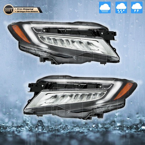 Silscvtt Left+Right LED Headlight Assembly For Honda Pilot 19-22 Passport 19-21 - Bild 19 von 19
