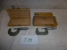 1x Außenmikrometer  Bügelmessschraube 25-50mm  ex Bundeswehr (T19)