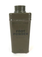 US Army WWII Foot Powder 3oz Tin