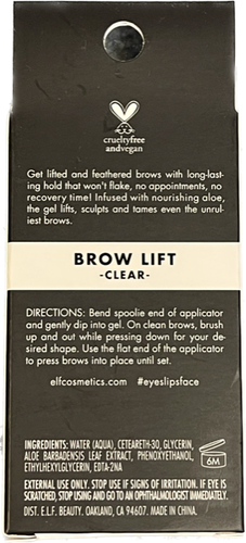 e.l.f. Cosmetics Brow Lift Clear Eyebrow Shaping Wax For Holding Brows makeup - Picture 2 of 2