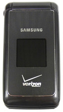 Samsung Haven SCH-U320 - Charcoal Gray ( Verizon ) No Camera Flip Phone