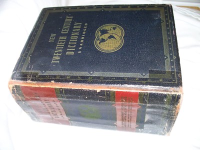 ⭐ Webster’sNewTwentiethCenturyDictionary Webster's New Twentieth Century Dictionary of the English