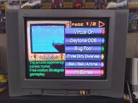 Sega Saturn Sega Screams Volume 1 for Demo Disc