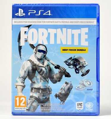 Sony PlayStation 4 PS4,Fortnite: Deep Freeze Bundle,Hülle,PAL,neu