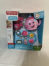 Fisher Price Laugh  Learn  Sweet Manners Tea Set  Toddlers 18-36 Months READ