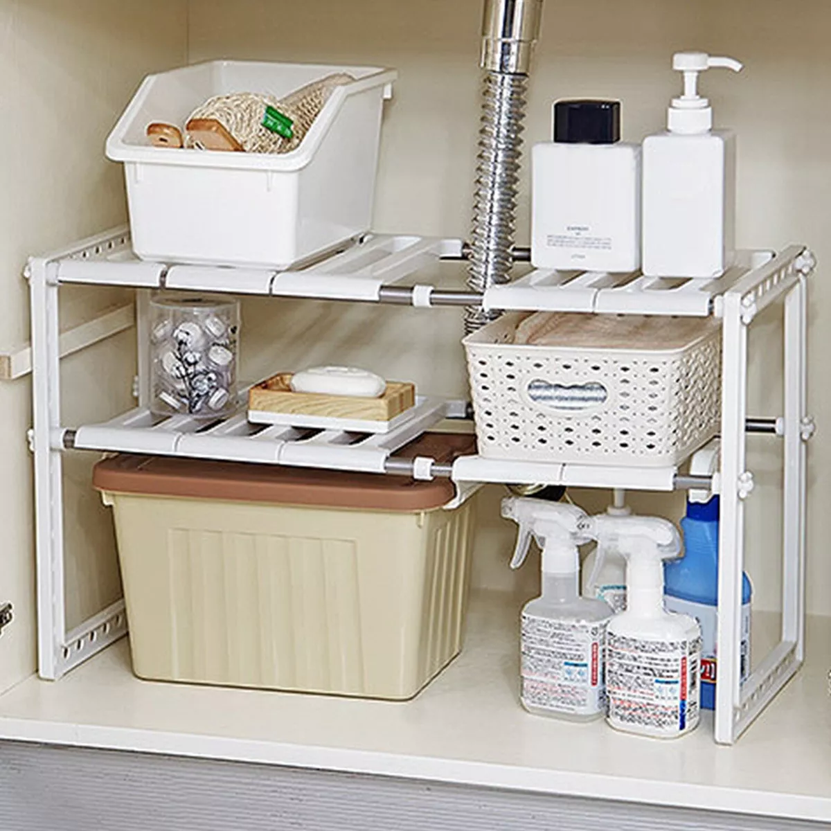 Expandable Undersink Organizer 