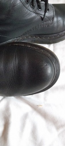 Dr Martens Evisu 1460 Amylee Black Tattoo Japanese Koi Ankle Boots Uk 4 Eu 37 - Picture 6 of 15