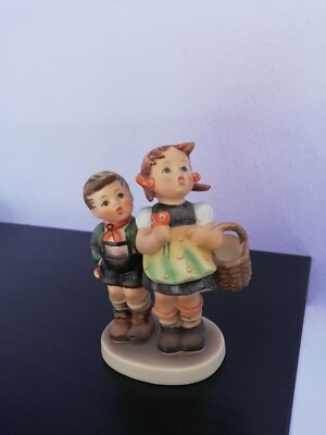 Hummel Goebel Figur Nr. 49 3/0 Brüderlein Und Schwesterlein Mädchen Bub Junge