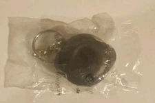 NEW Tupperware Heat N Serve KEYCHAIN *Very Rare Miniature* Black  NOS 