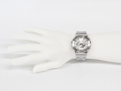 時計 G-SHOCK GM-2110D-7AJF casio GM2110D-7A | Metal G-SHOCK: Casio Silver Watch | Casio G-SHOCK