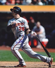 CALEB JOSEPH   BALTIMORE ORIOLES  ACTION SIGNED 8x10