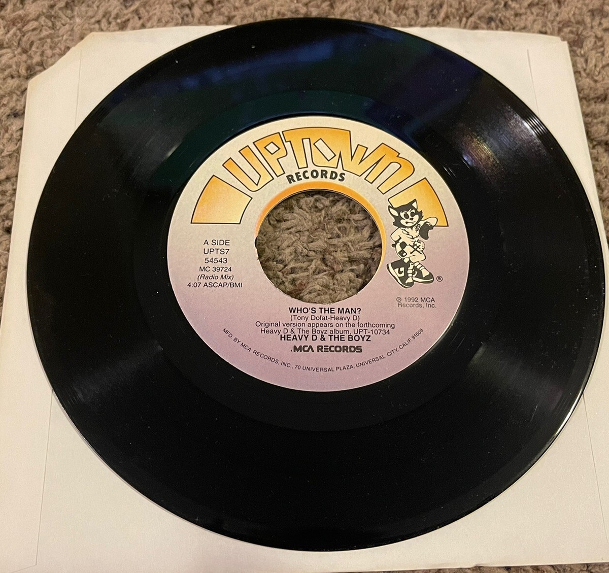 ●THE SHOW BOYS 1992 Heavy D & The Boys 45 - Who's The Man?, Uptown, NM | eBay