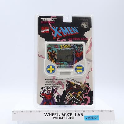 Marvel Comics X-Men LCD Handheld Game W/Package WORKS 1991 TIger
