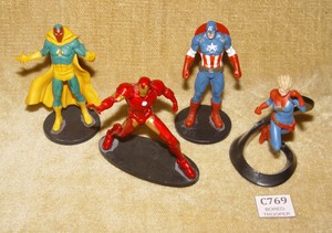 avengers figures set disney store