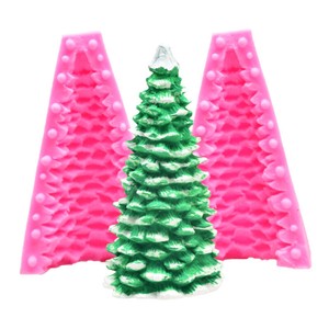 3d Christmas Tree Silicone Mould Candle Soap Cake Chocolate Baking Mold Tool Ebay