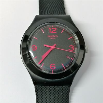 SWATCH IRONY Big 2011 - YGB4005G - PINK Drops - Neu -