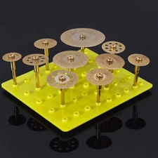 10PCS Diamond Cutting Wheel 1/8" Cutting Discs Blades Set For Dremel Rotary Tool