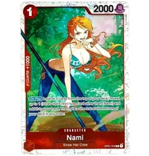 One Piece Nami OP01-016 The Three Captains Ultra Deck Straw Hat Crew Promo NM/M