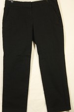 Tommy Hilfiger Pants Black Cropped Flat Front Womens Size 6