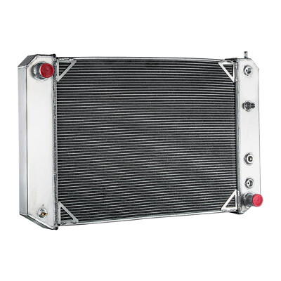 4 Row Aluminum Radiator Fit 1997-02,1999,2000 GMC Topkick Chevy Kodiak Series-