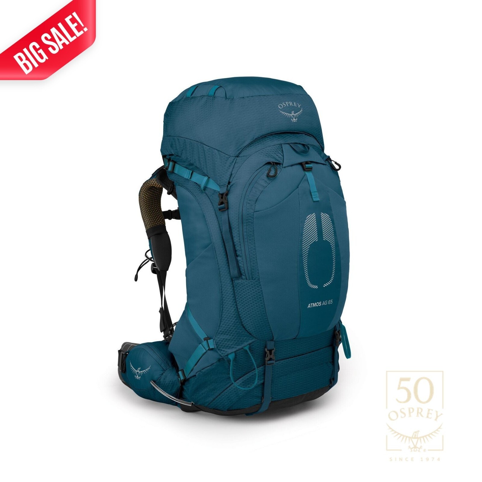OSPREY ATMOS AG 65 ZAINO Backpack L-XL (Large/X-Large)