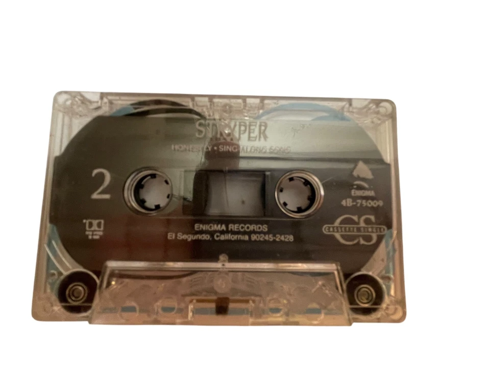 Stryper ‎– Honestly Cassette, Single 1987 Enigma Records ‎– 4B-75009 - Image 3 of 3