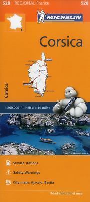 Mapa Regional Corsica by Michelin (2016, Sheet Map, Folded)