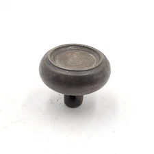 Vintage SINGLE Doorknob Steel Salvage Reclaimed Hardware 2.25"  176