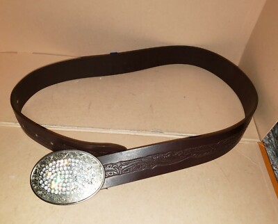 Abercrombie & Fitch Womens Belt Size Small Brown Leather  display picture 3