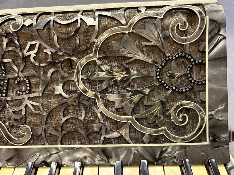Ornate Vintage Capital DeLuxe Accordion