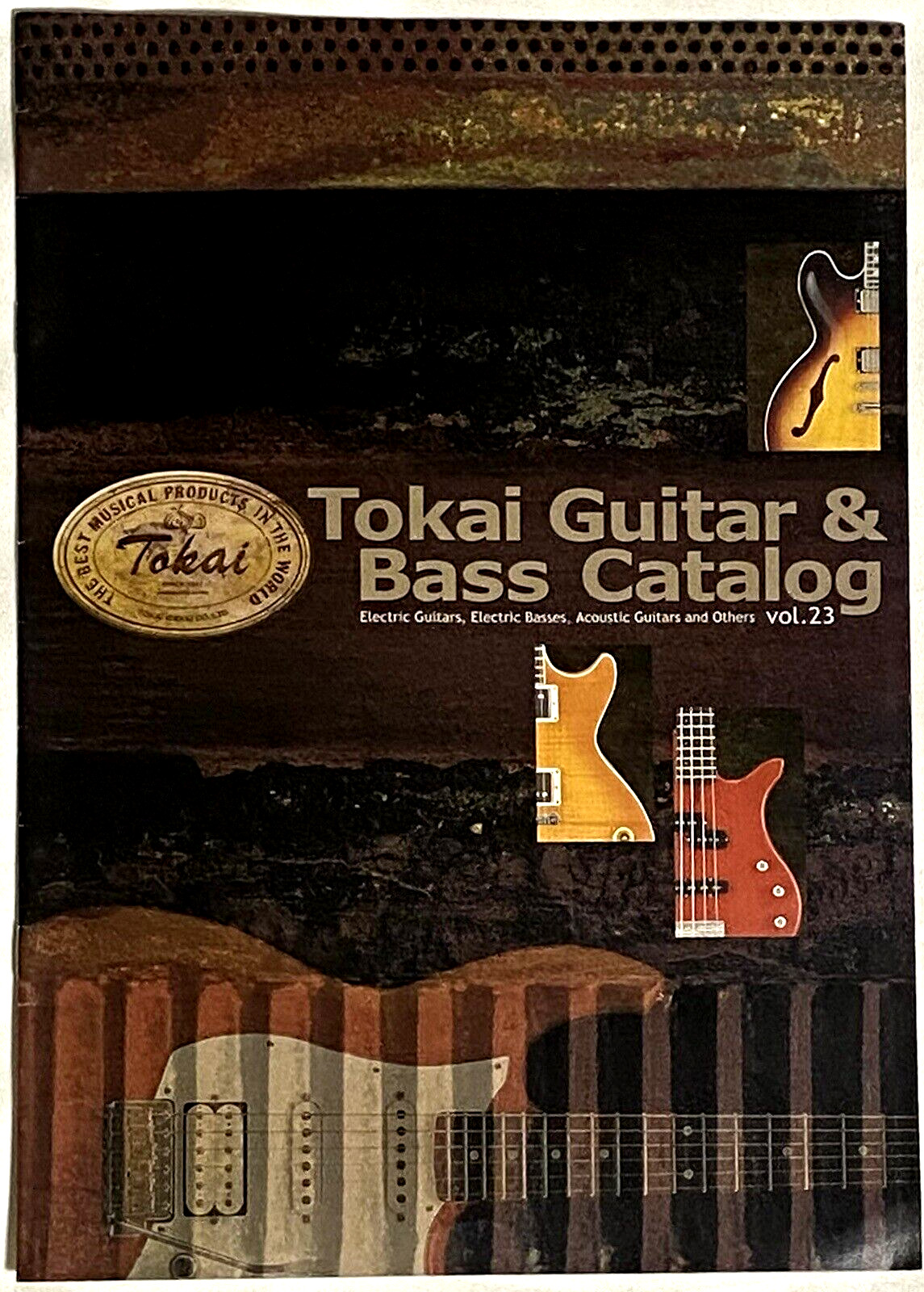 2005 Tokai Guitar & Base Catalog vol.23 Japan Vintage Rare