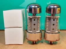 Matched Pair of Sylvania 6550 Vacuum Tubes 1 - Test as NOS