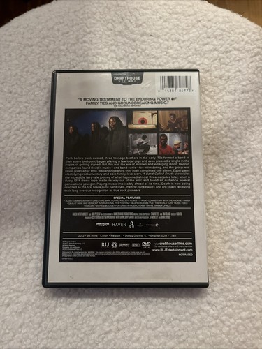 A Band Called Death DVD OOP Amazing Punk Roots Documentary 2012 - Former Rental - Picture 2 of 3