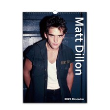 Matt Dillon Full Photo calendar 2026/27 personalised Choose Start