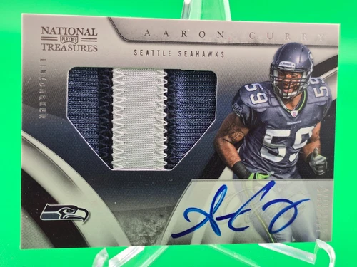 Aaron Curry 2009 Playoff National Treasures #101 Rookie Patch Auto 07/99 RC