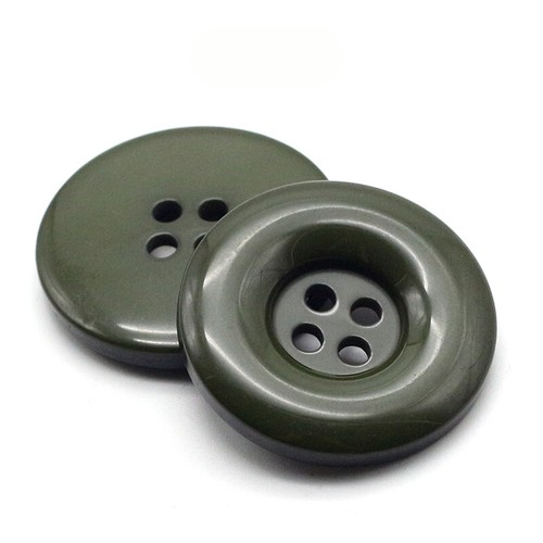 10x DIY Round Resin Sewing Buttons 4-Hole Overcoat Trench Coat Button Clothing - Picture 18 of 30