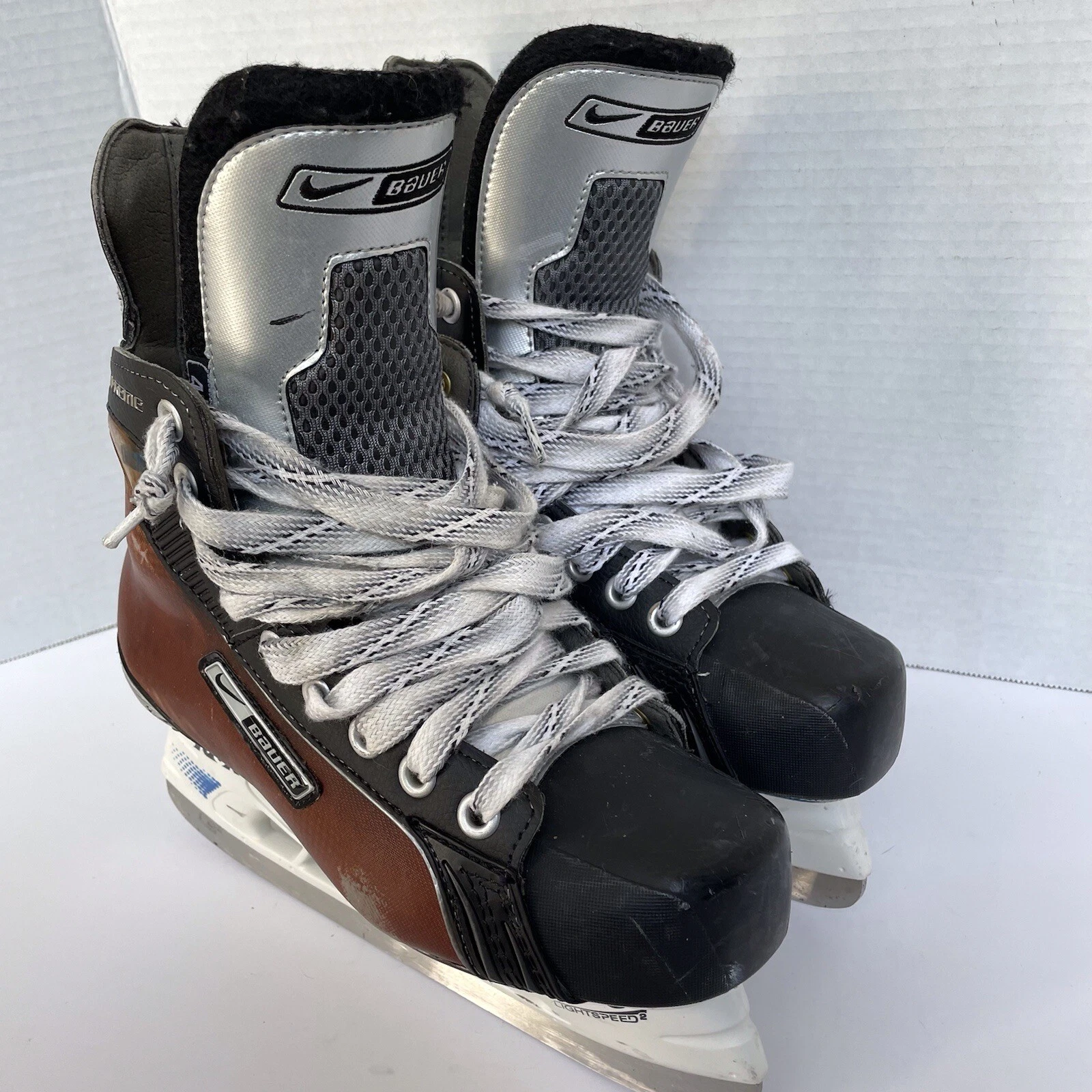 Nike Bauer Supreme One 75 patins de hockey sur glace 4,5 4,5D chaussure junior 5,5 * affûté