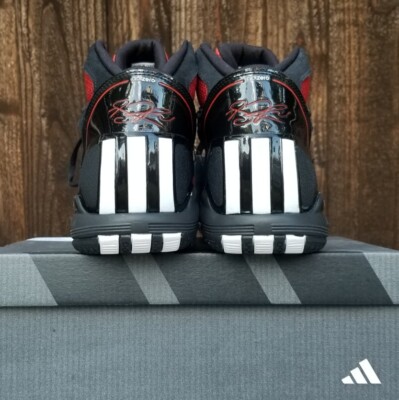 Size 13 - Adidas Adizero Rose 1.5 Restomod Black Vivid Red for