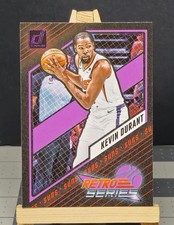 2023-24 Donruss #25 Kevin Durant PURPLE PRESS PROOF Retro Series Insert  Suns