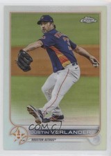 2022 Topps Chrome Refractor Justin Verlander #87 0nr3