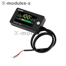 Digital Battery Capacity Monitor DC8V-100V Battery Power Meter Voltage Tester