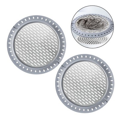 2 St��ck Haarf?nger Duschablauf Abdeckung mit Rostbest?ndigem 304 Edelstahl