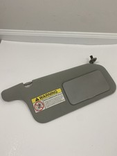 96-00 Honda Civic Sun Visor Shade Passenger Right Oem Gray Cloth Oem Damaged